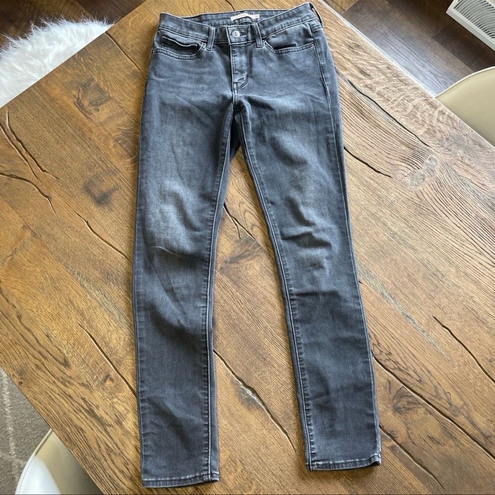 Levis Gray Skinny Jeans